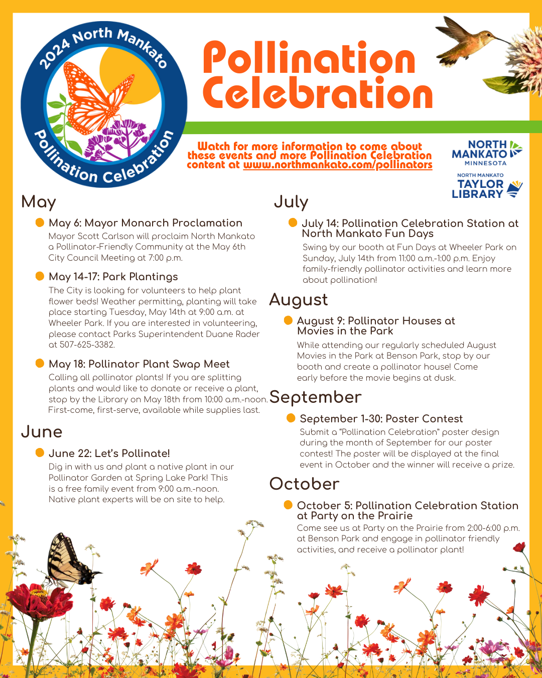 Pollination Celebration 2024 Poster
